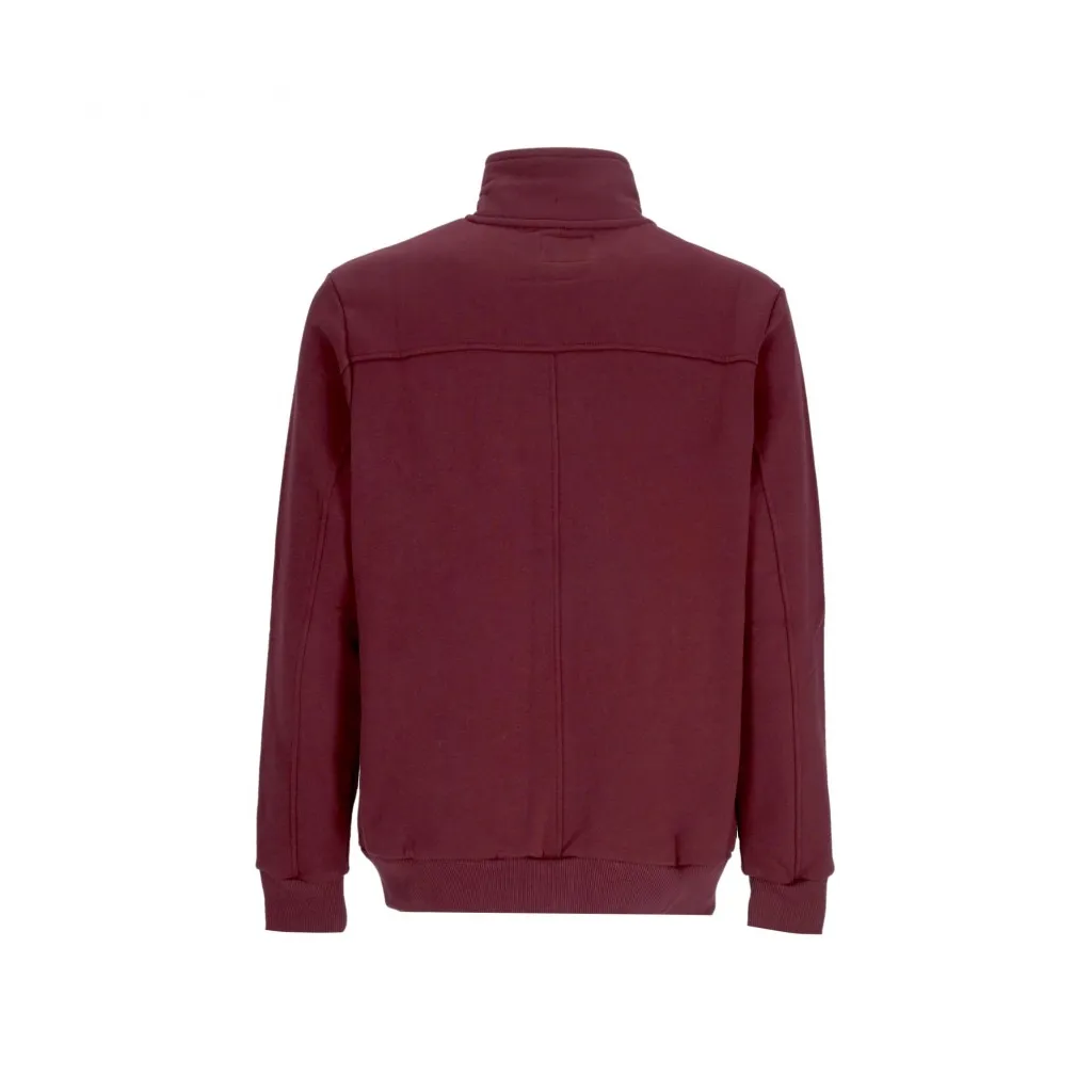 felpa collo alto uomo mlb islington track jacket neyyan DARK MAROON