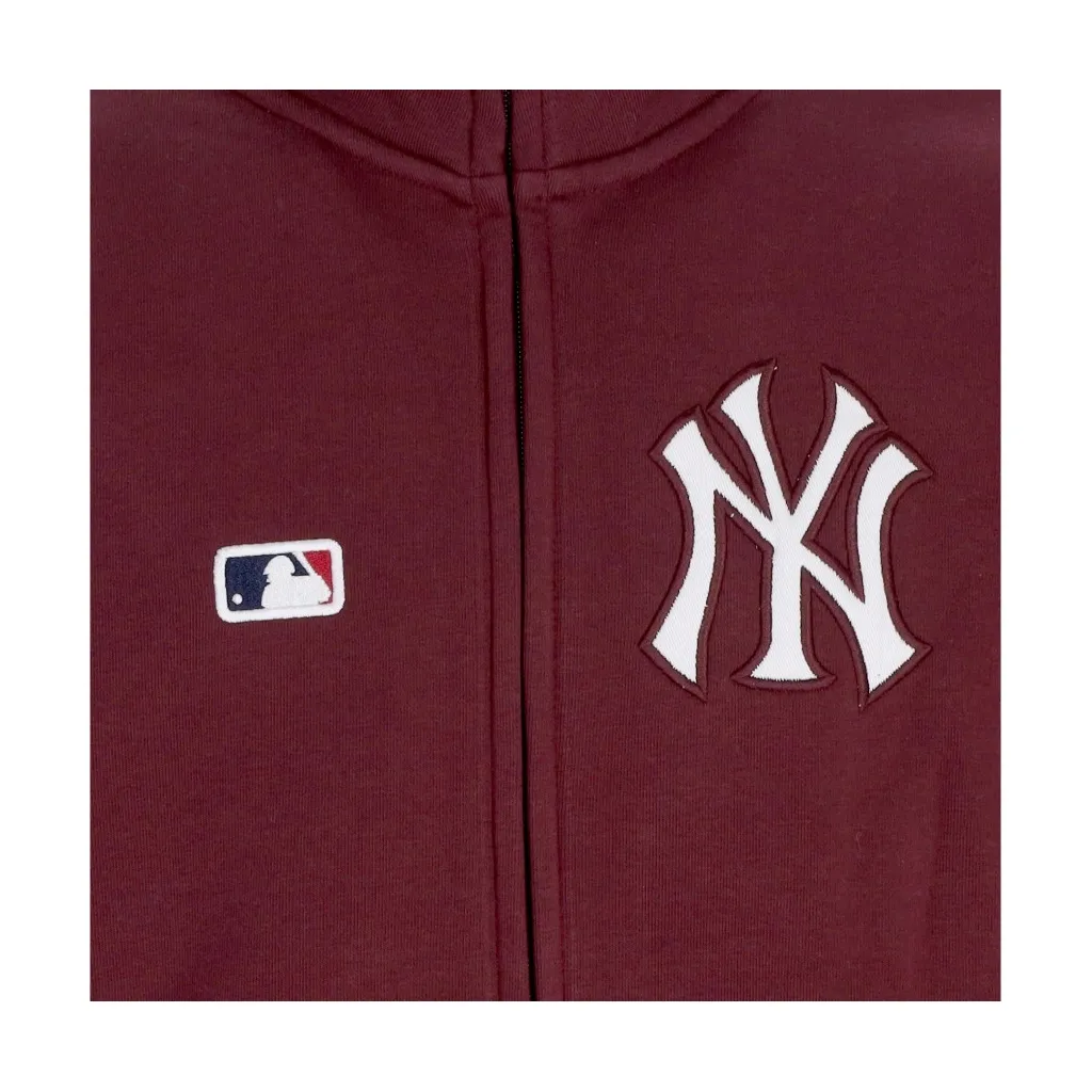 felpa collo alto uomo mlb islington track jacket neyyan DARK MAROON