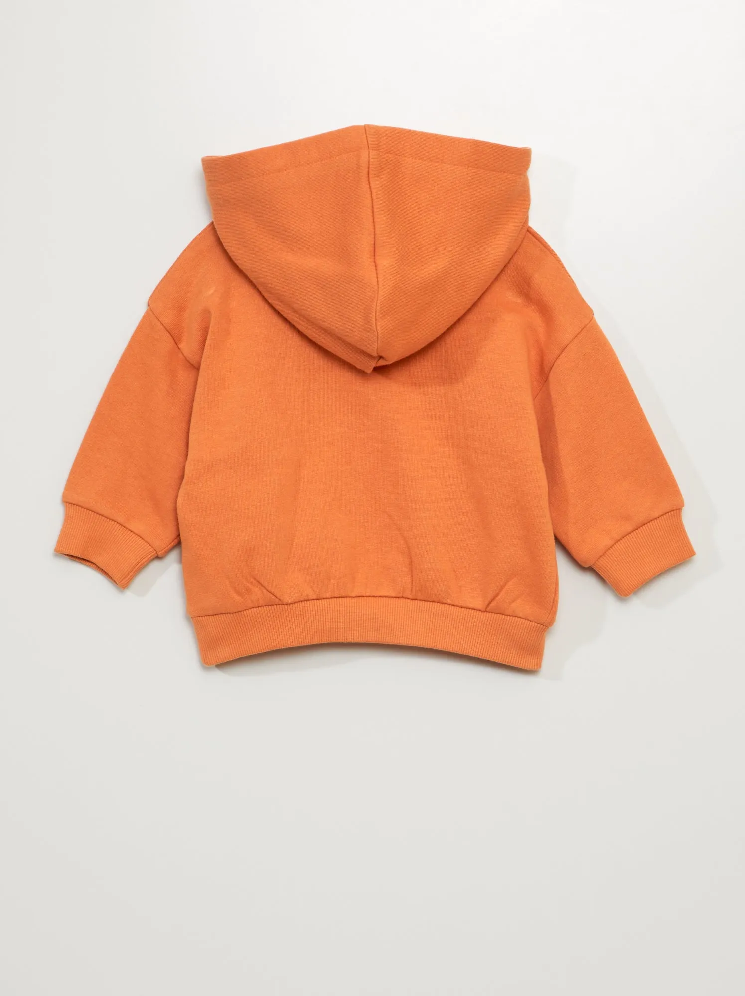 Felpa con cappuccio - ARANCIONE
