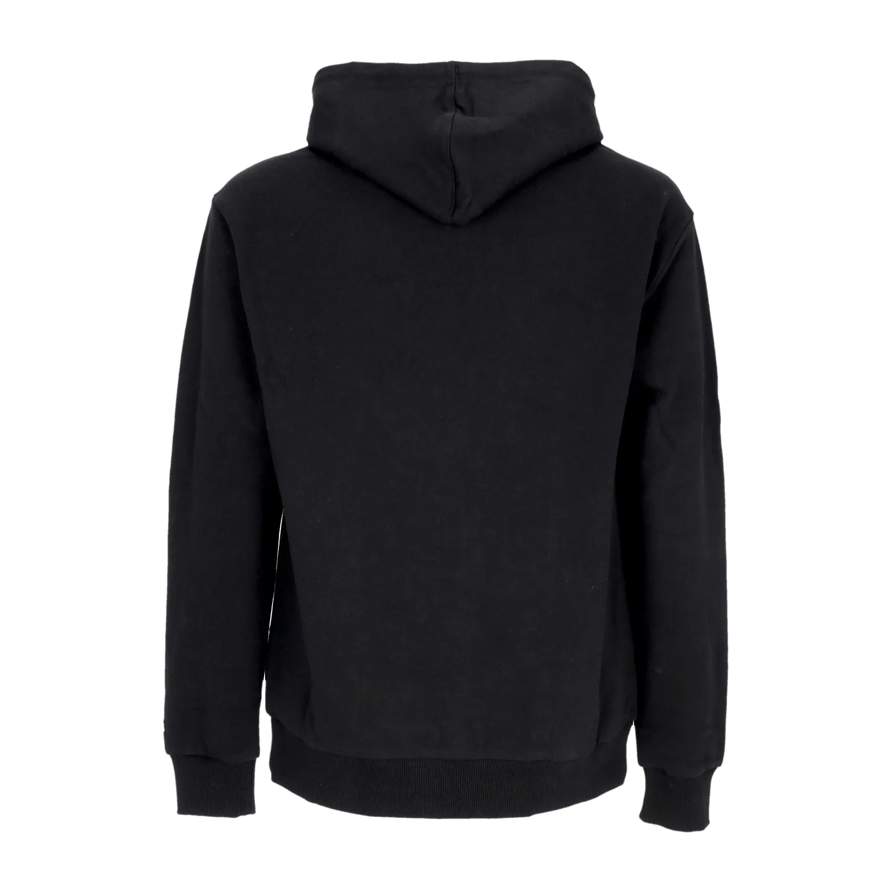Felpa Leggera Cappuccio Uomo Nba Script Oversize Hoodie Chibul Black/front Door Red