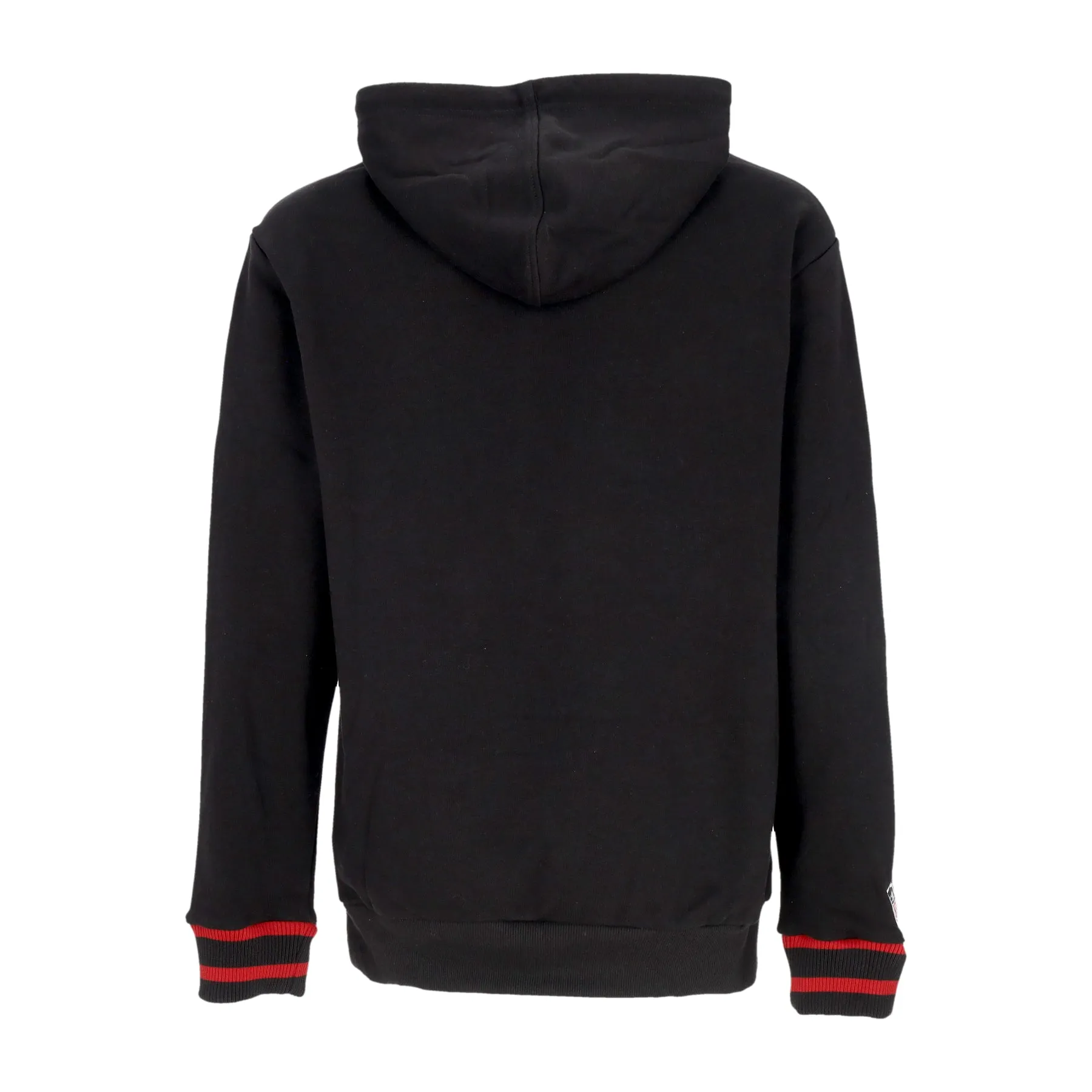 Felpa Leggera Cappuccio Uomo Nfl Oversized Hoodie Saf49e Black/scarlet