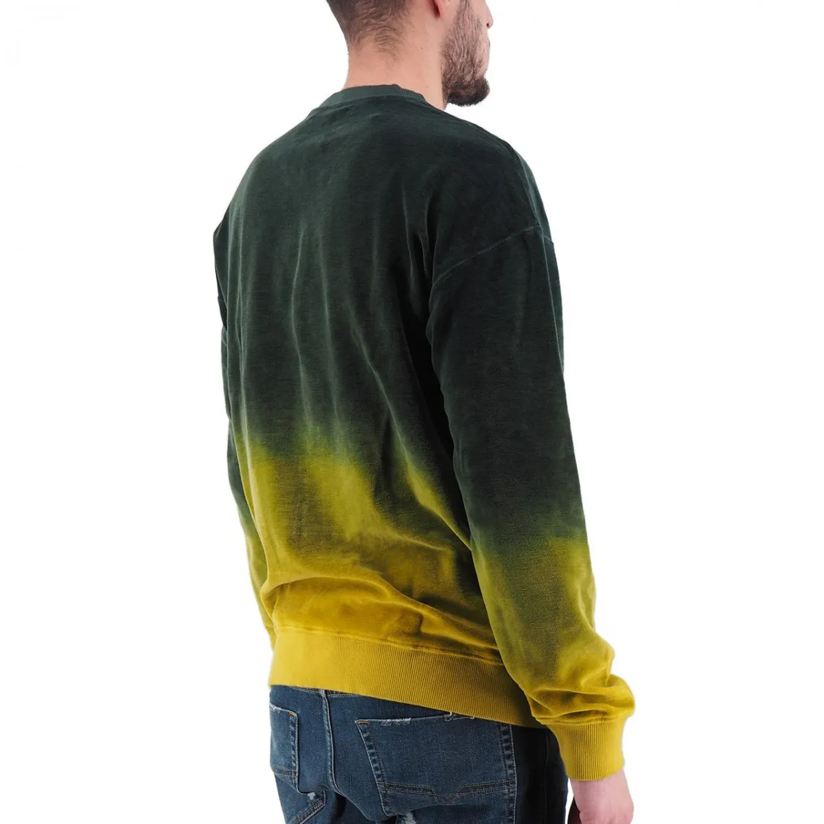 Felpa Spalla Scesa, Giallo