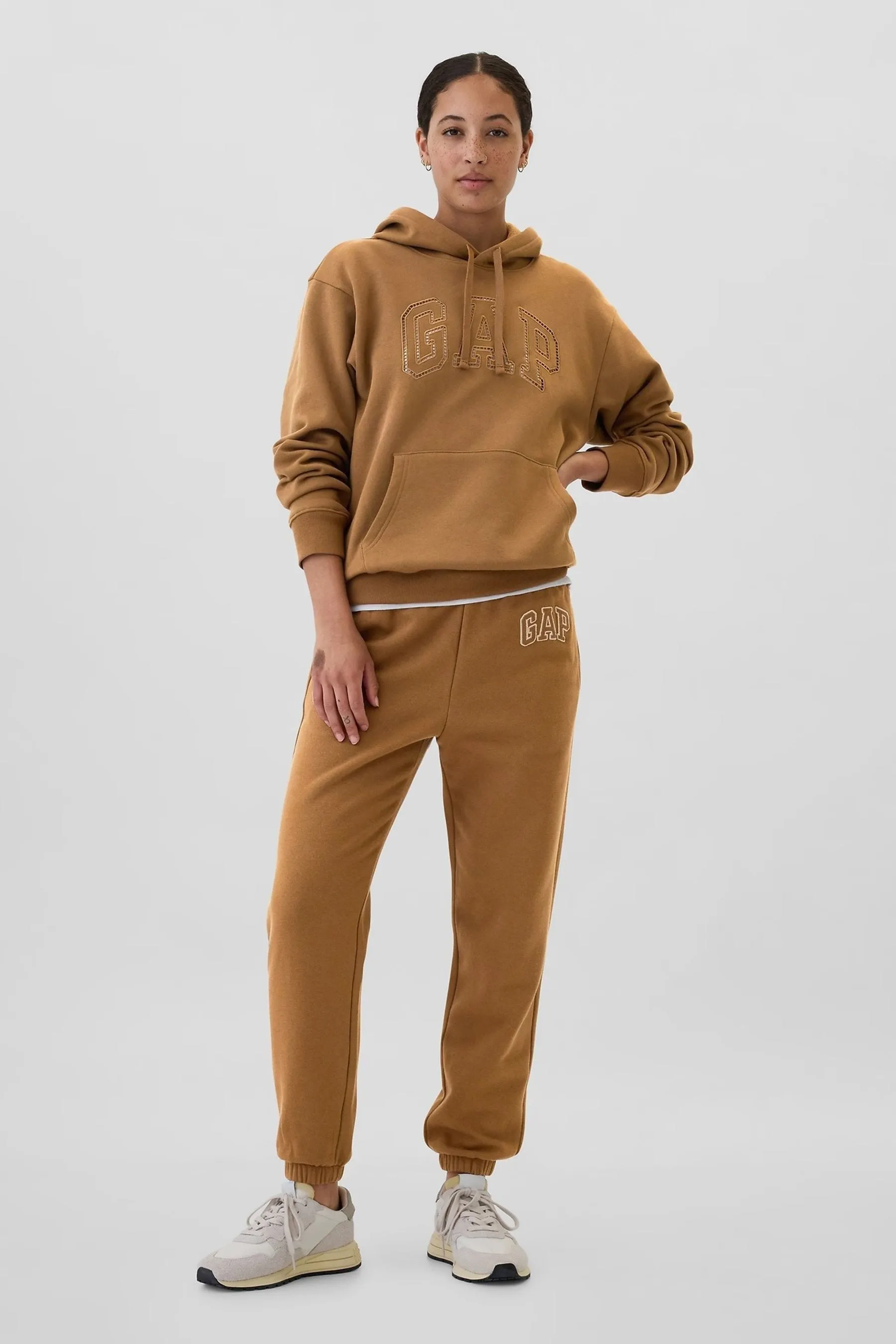 Gap - Felpa con cappuccio e logo    