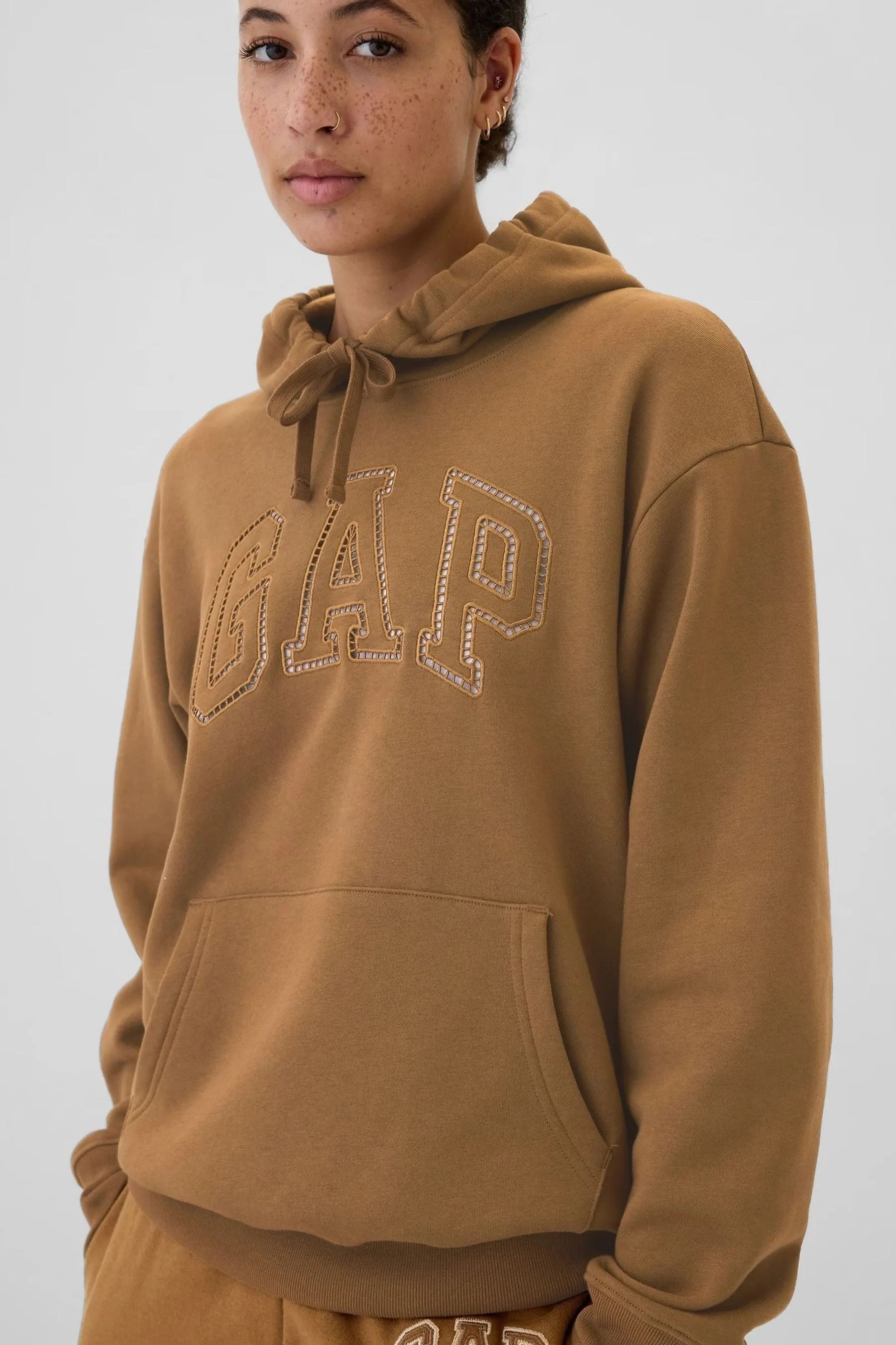 Gap - Felpa con cappuccio e logo    