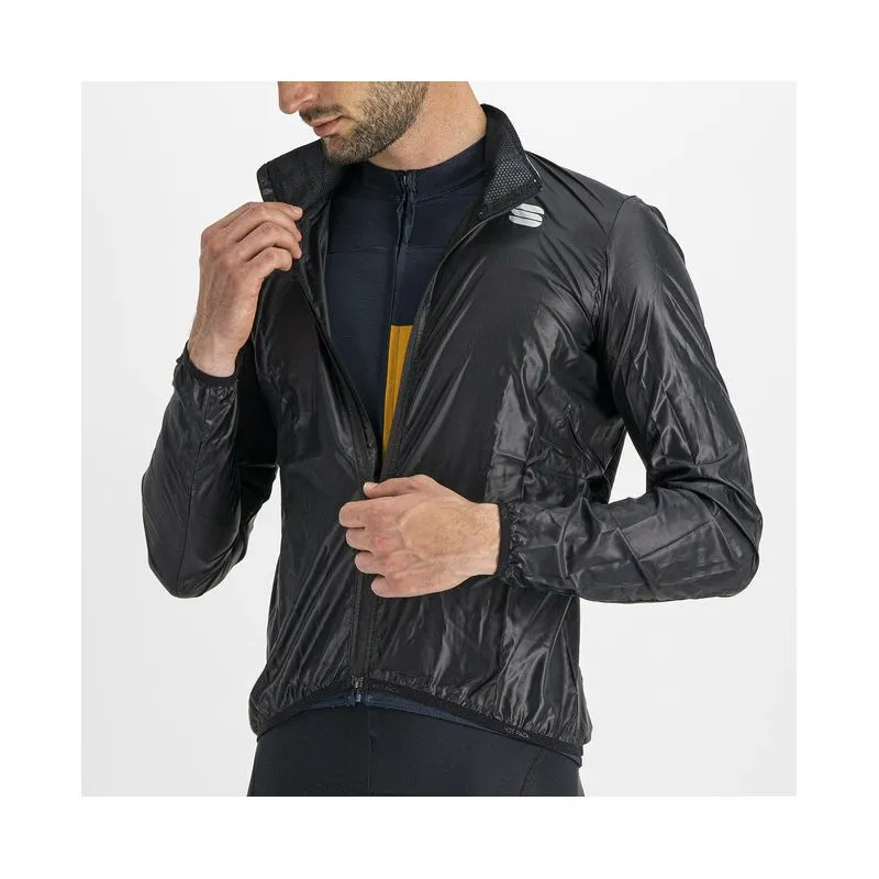 Giacca a vento per ciclismo su strada SPORTFUL Hot Pack Easylight Jacket (BLACK) men
