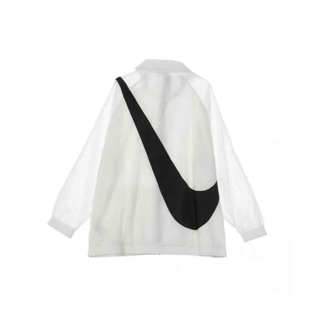 GIACCA A VENTO SWOOSH JKT WVN CB WHITE/WHITE/BLACK