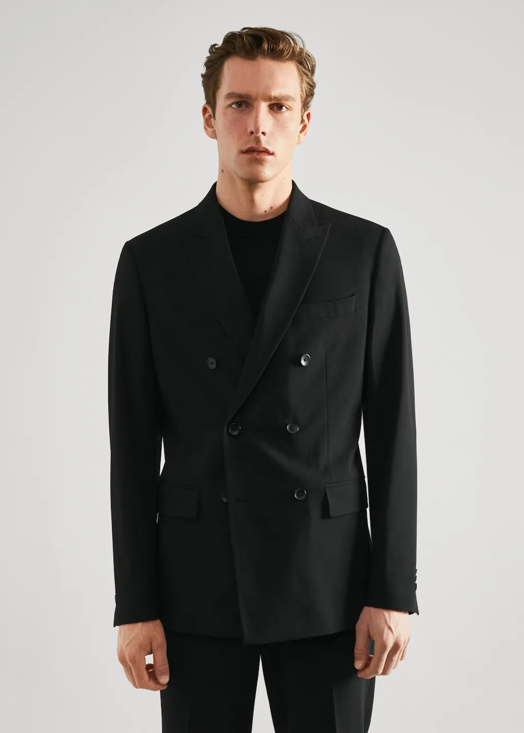 Giacca completo slim fit incrociata