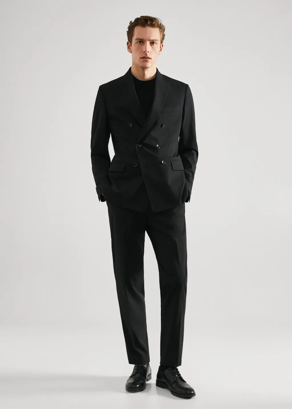 Giacca completo slim fit incrociata
