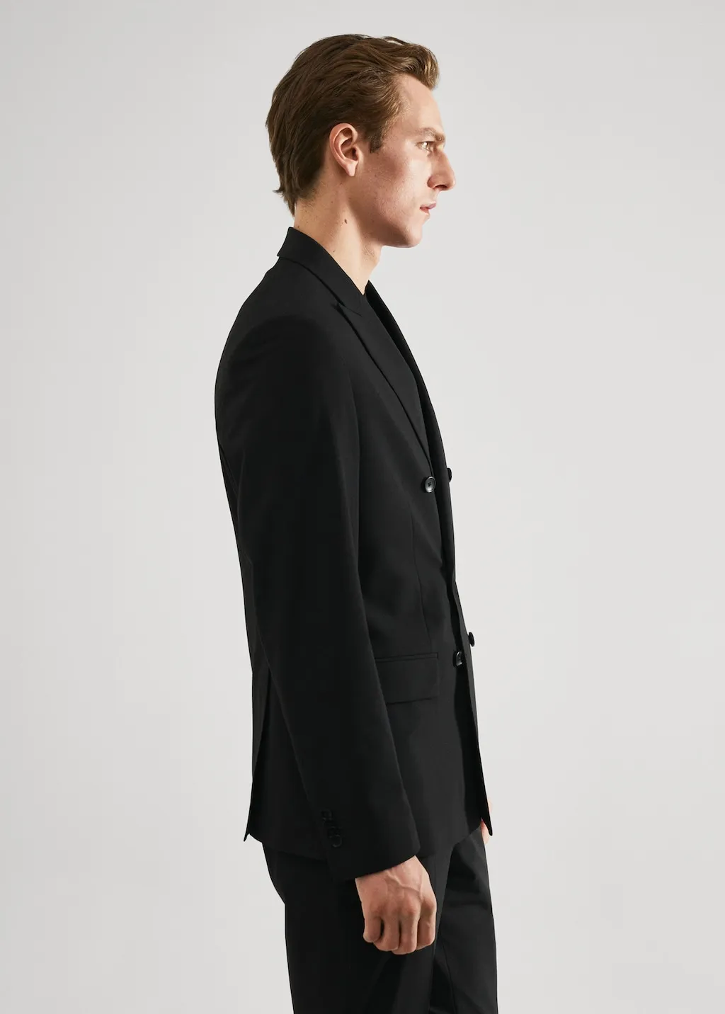 Giacca completo slim fit incrociata