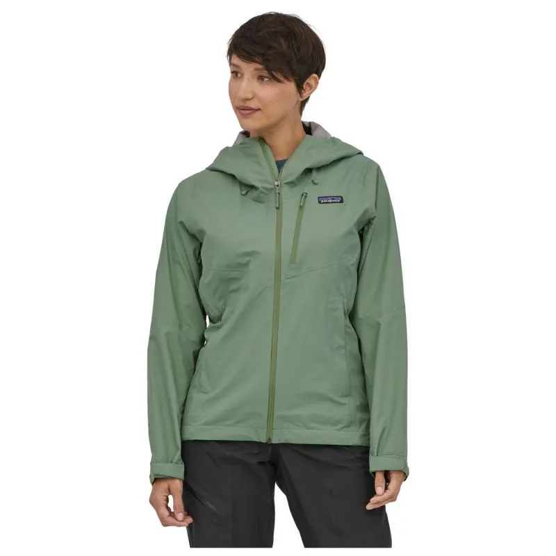 Giacca impermeabile da donna Patagonia Granite Crest (Sedge Green)