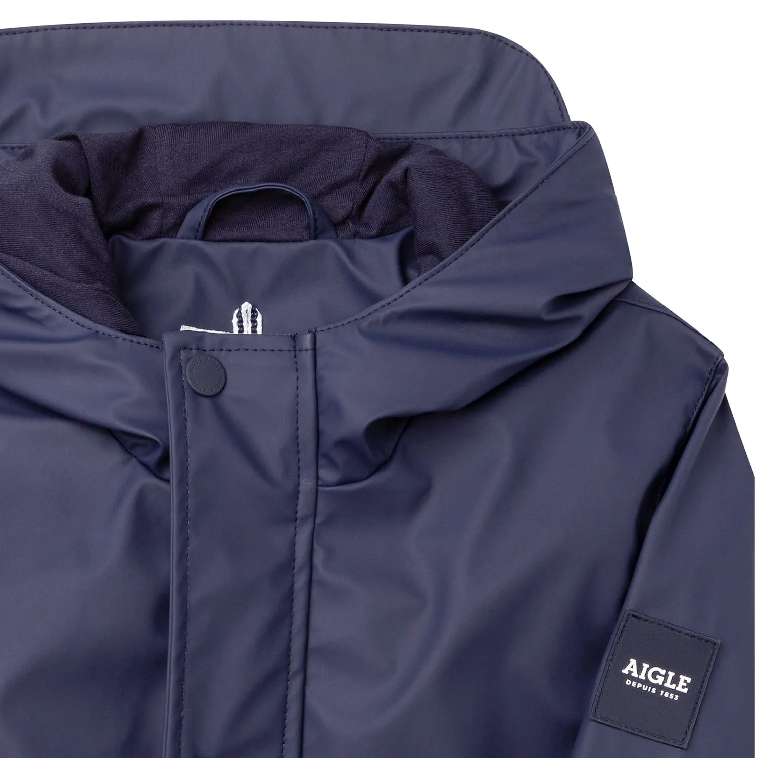 Giacca Impermeabile Unisex Blu Marine Jr E Teen