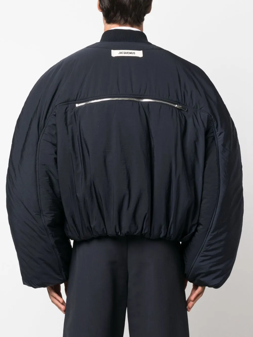 Giacca le bomber croissant in blu - uomo