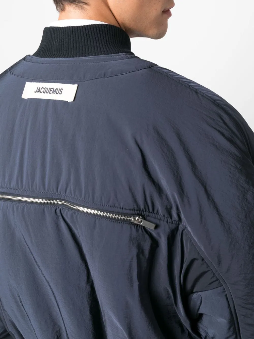 Giacca le bomber croissant in blu - uomo