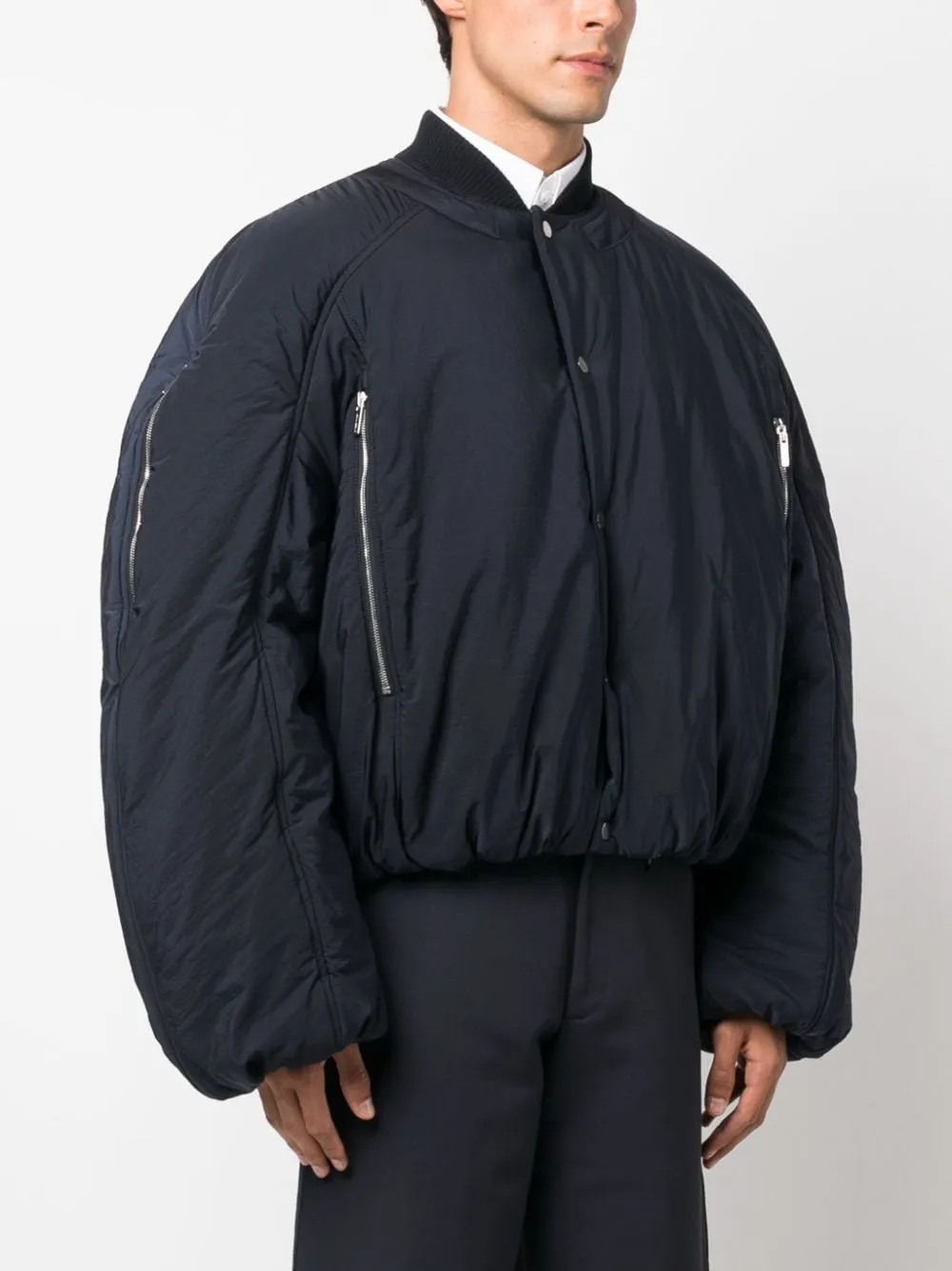 Giacca le bomber croissant in blu - uomo