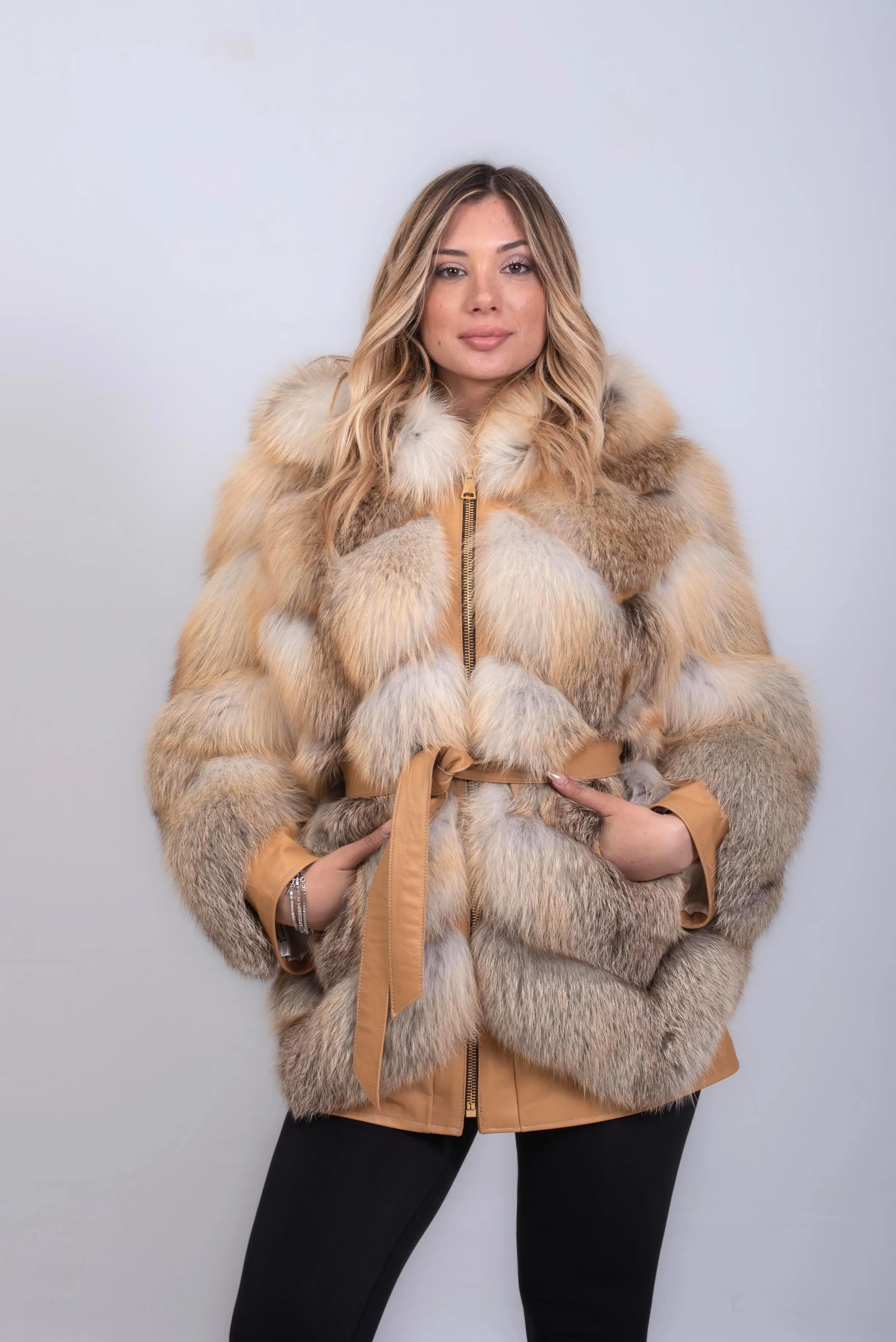 GIACCA VOLPE GOLDEN MOD. GINEVRA