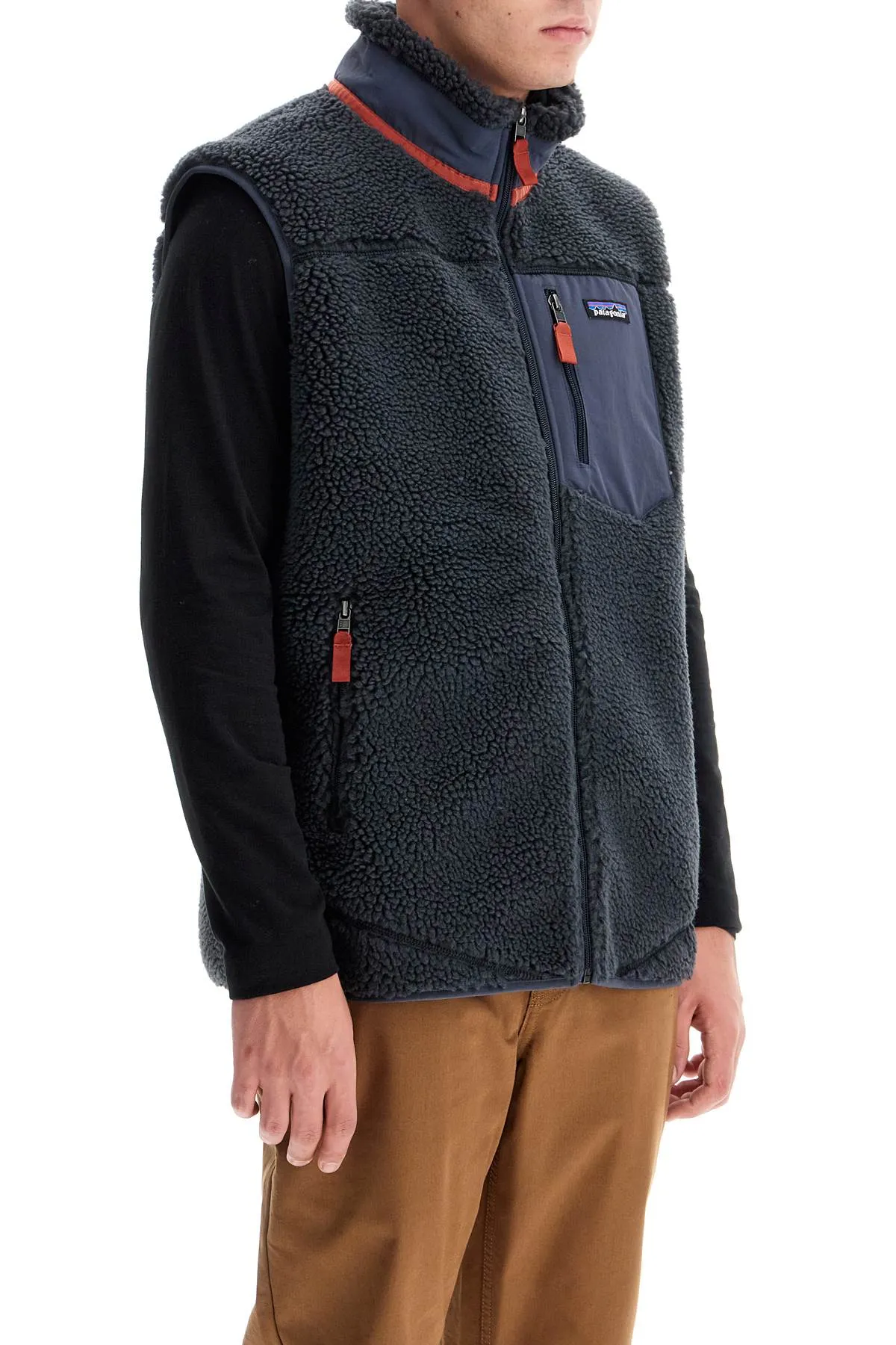 Gilet In Pile Classic Retro X Vest