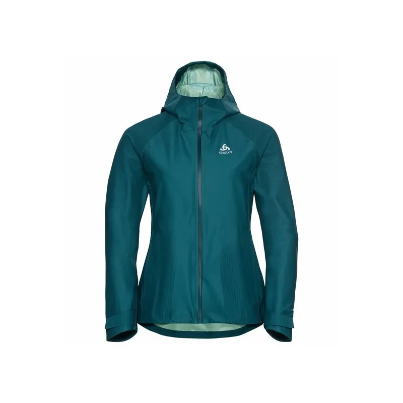 Impermeabile ODLO Blackcomb FutureKnit 3L (sommerso) Giacca impermeabile per donna