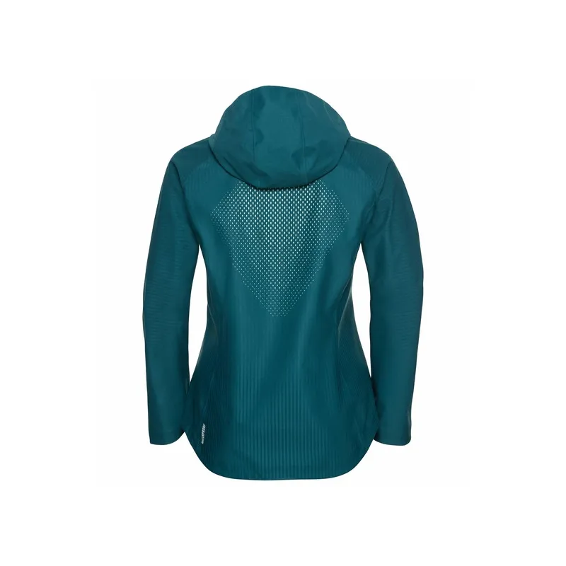 Impermeabile ODLO Blackcomb FutureKnit 3L (sommerso) Giacca impermeabile per donna