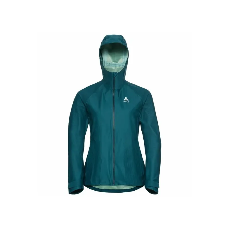 Impermeabile ODLO Blackcomb FutureKnit 3L (sommerso) Giacca impermeabile per donna