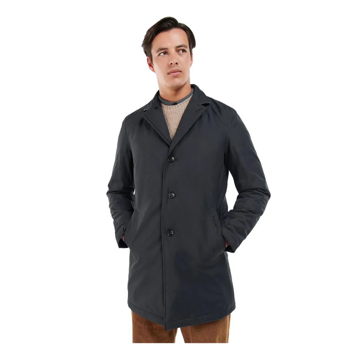 Impermeabile Uomo Barbour Highbury Nero