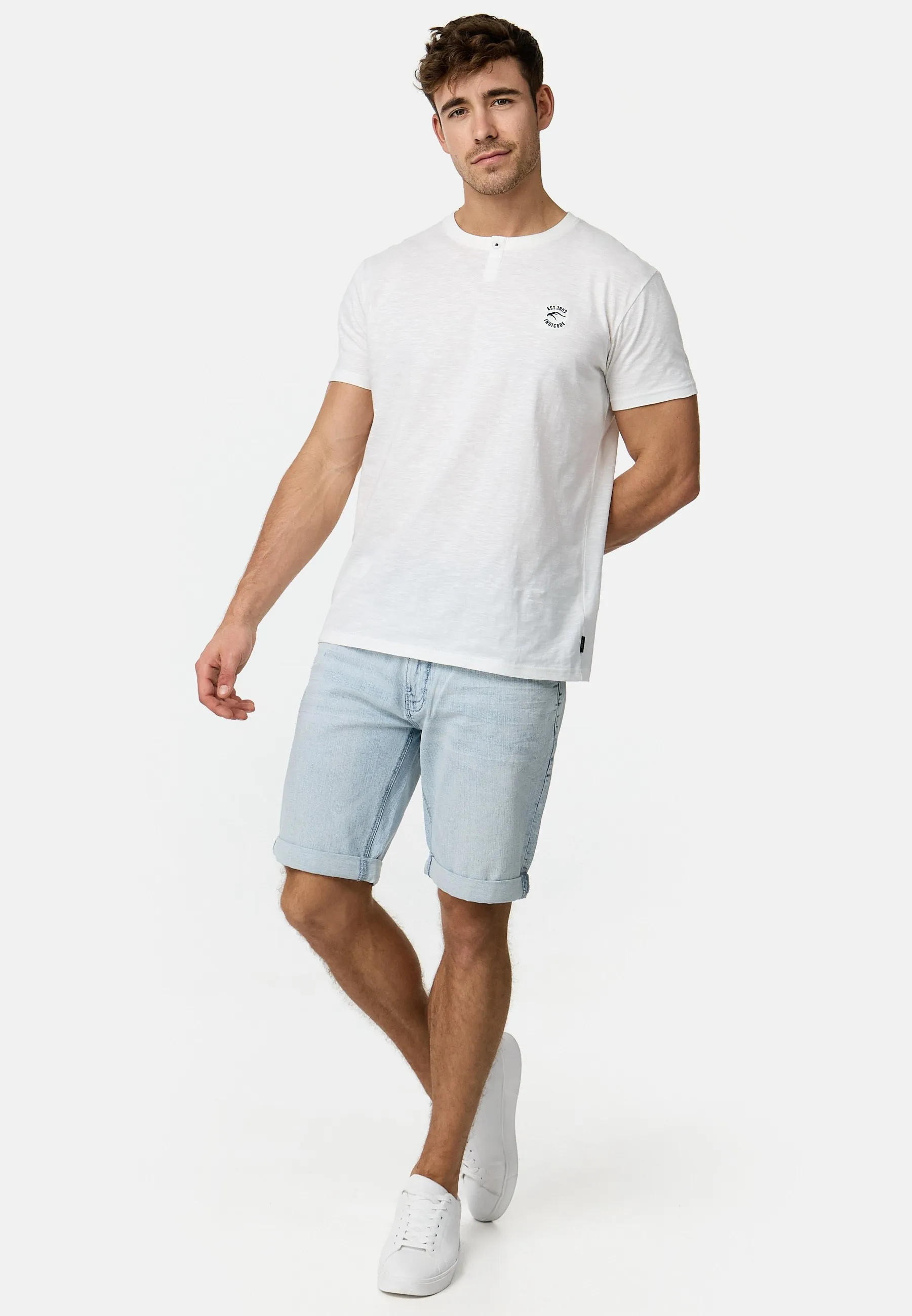 INCADEN - Shorts di jeans