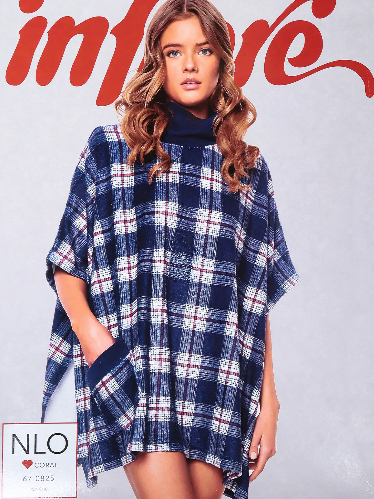 Infiore Poncho de Noël femme
