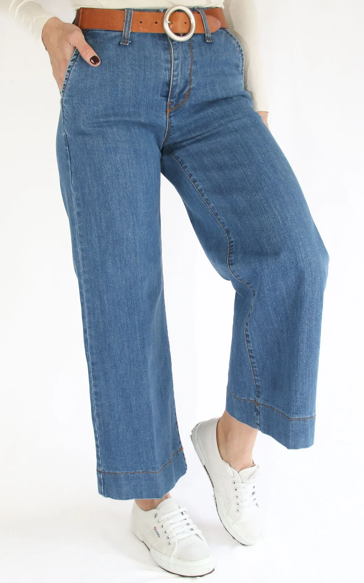 Initial – Jeans cropped – Lilly