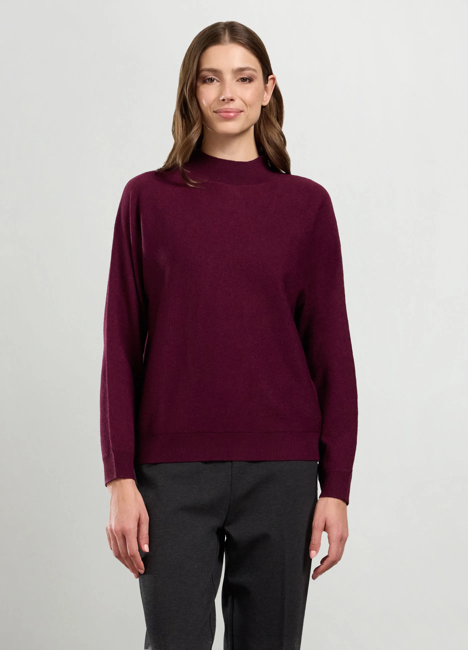 IWIE  Maglia con lavorazione tricot donna