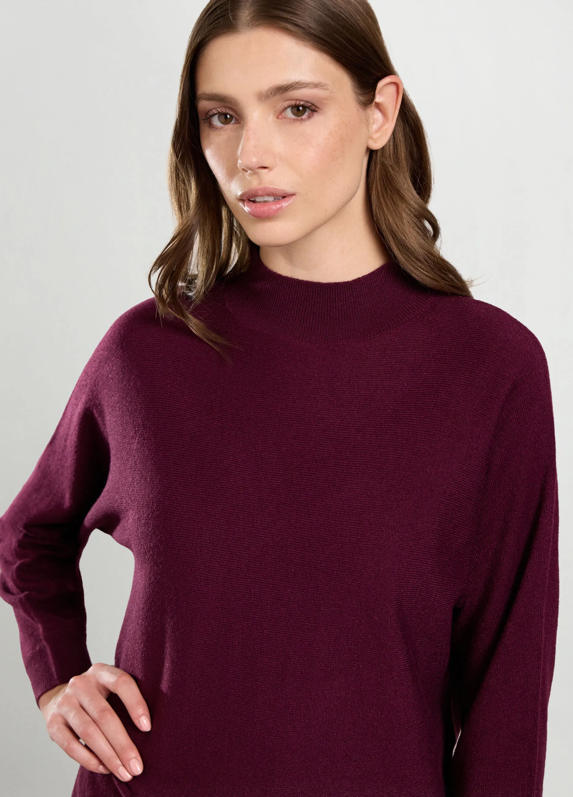 IWIE  Maglia con lavorazione tricot donna