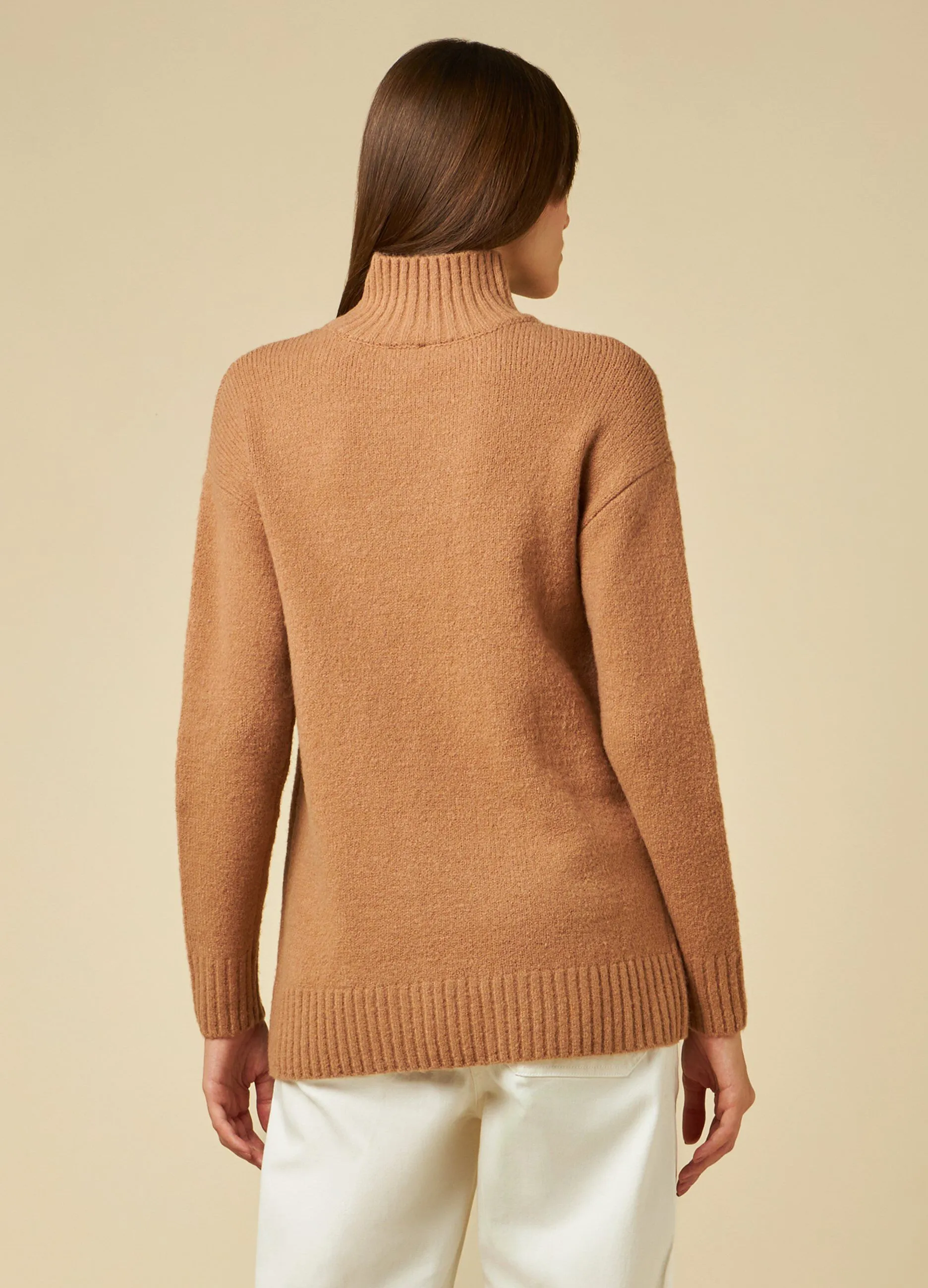 IWIE  Pullover tricot con ricamo donna
