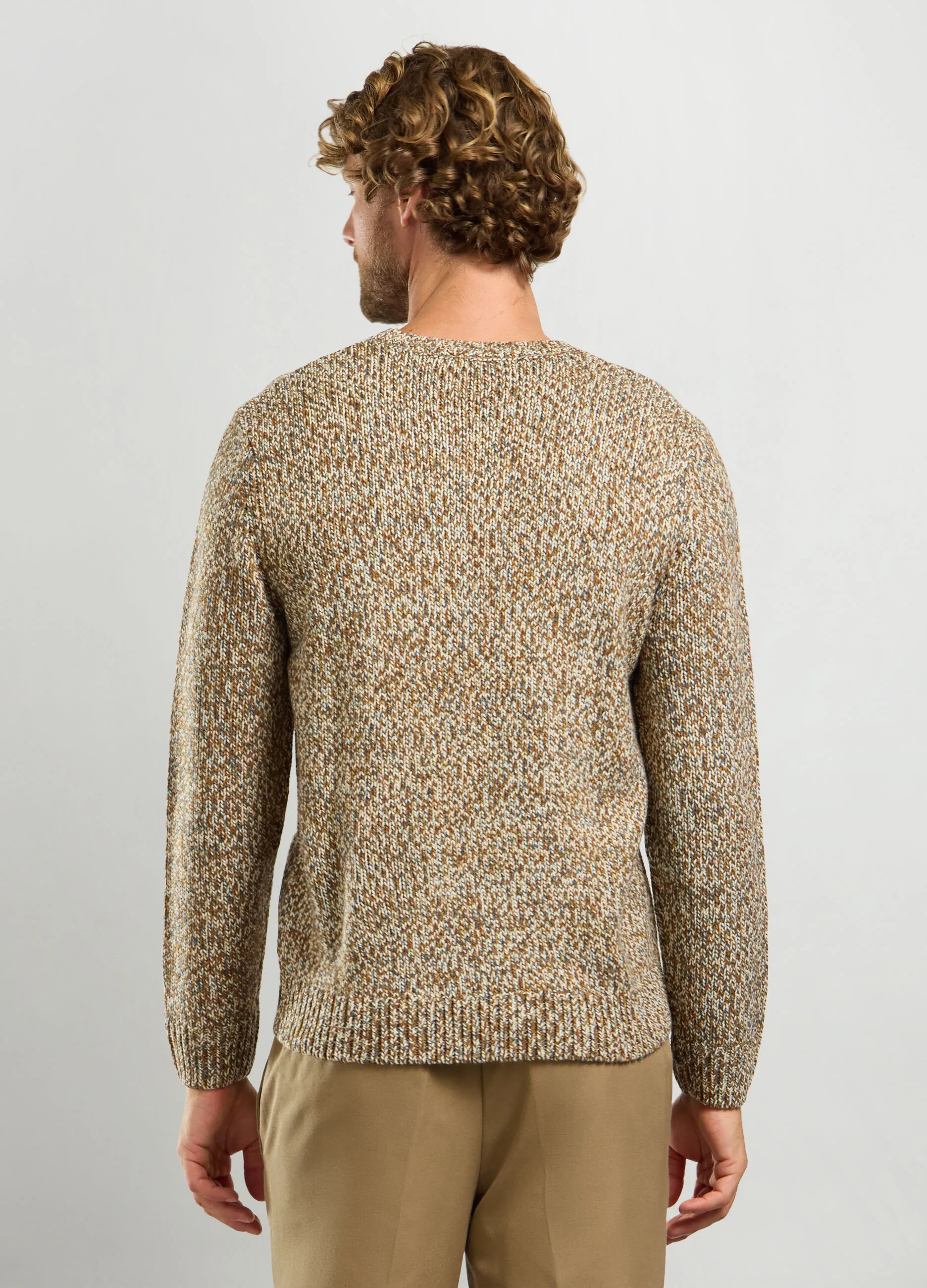 J. HART & BROS  Maglione girocollo maglia rasata uomo