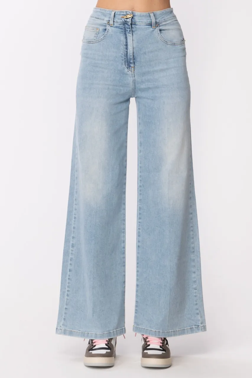 Jeans a palazzo Light blue