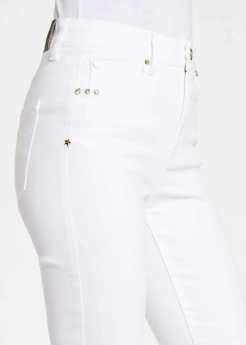 Jeans con borchie