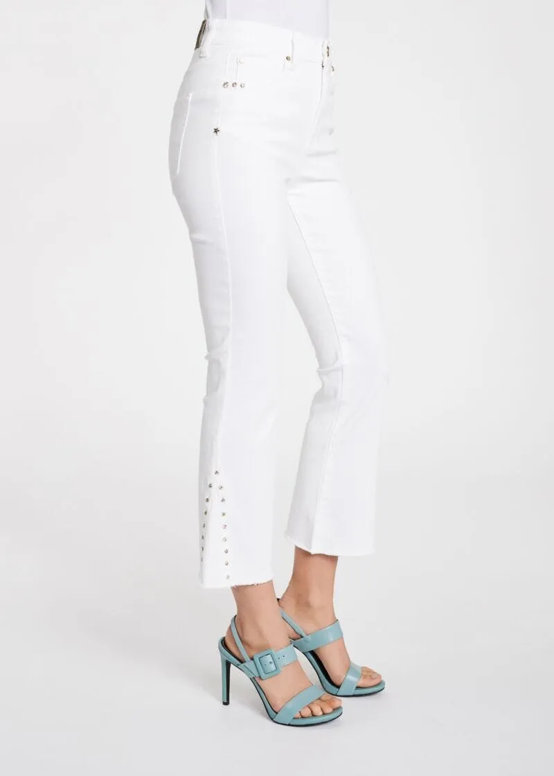 Jeans con borchie