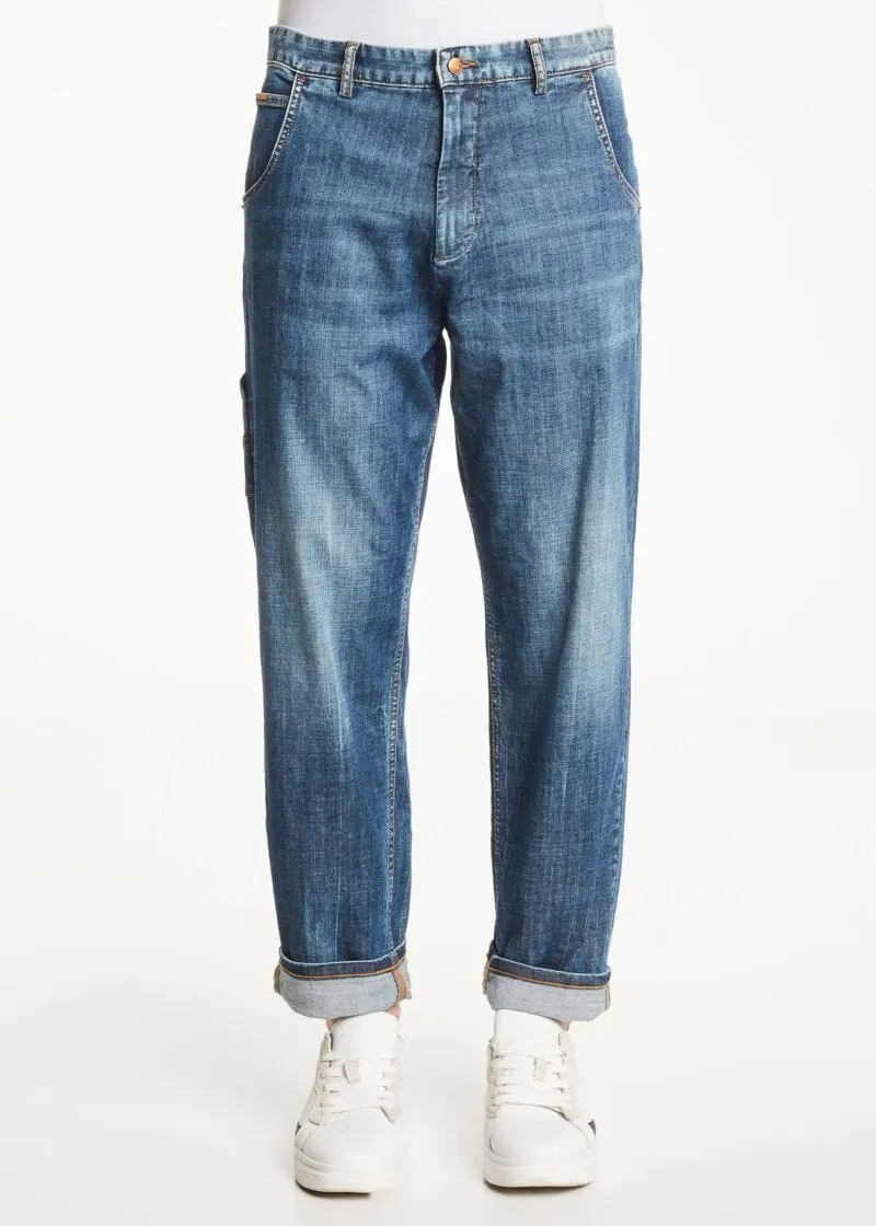 Jeans con tasche