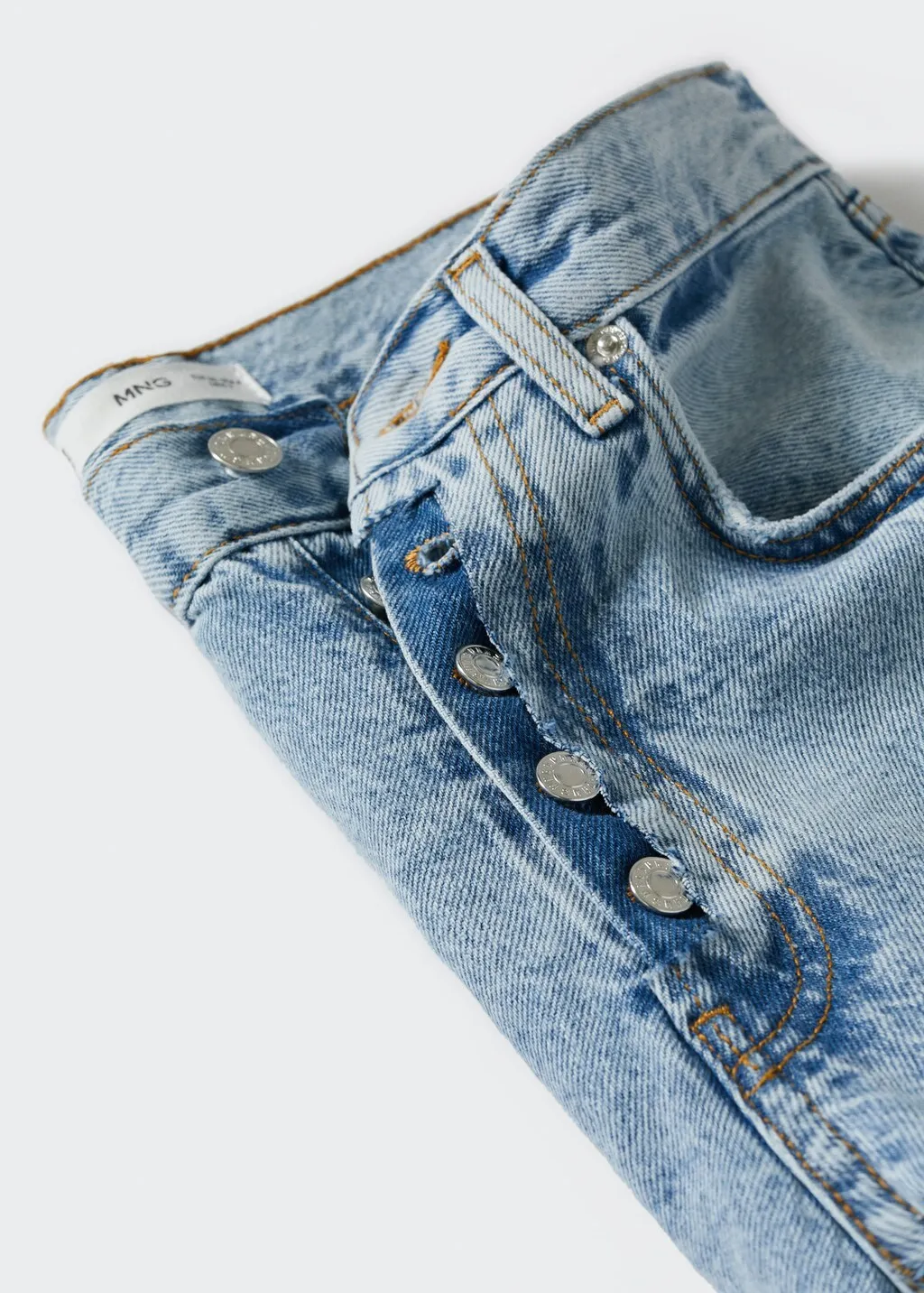 Jeans diritti crop
