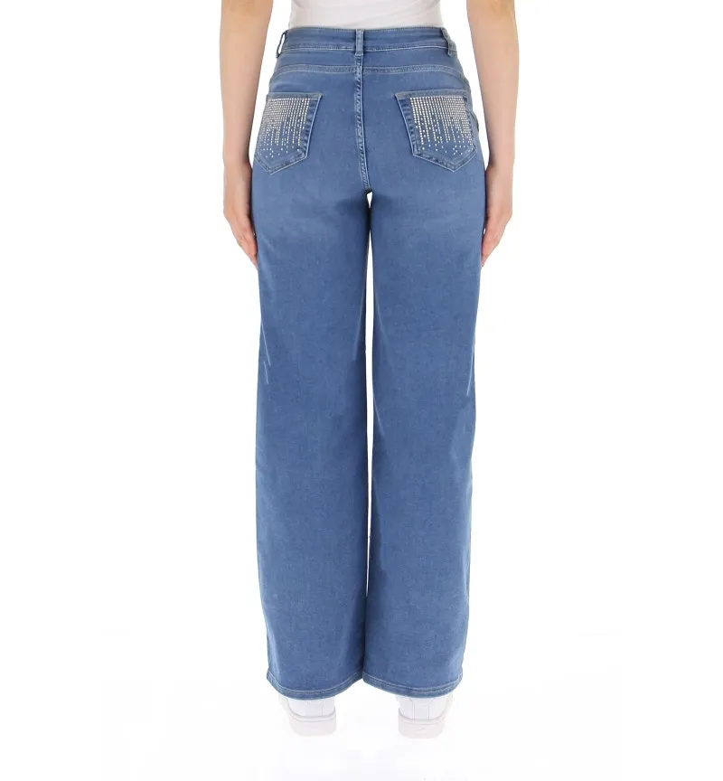 Jeans gamba morbida