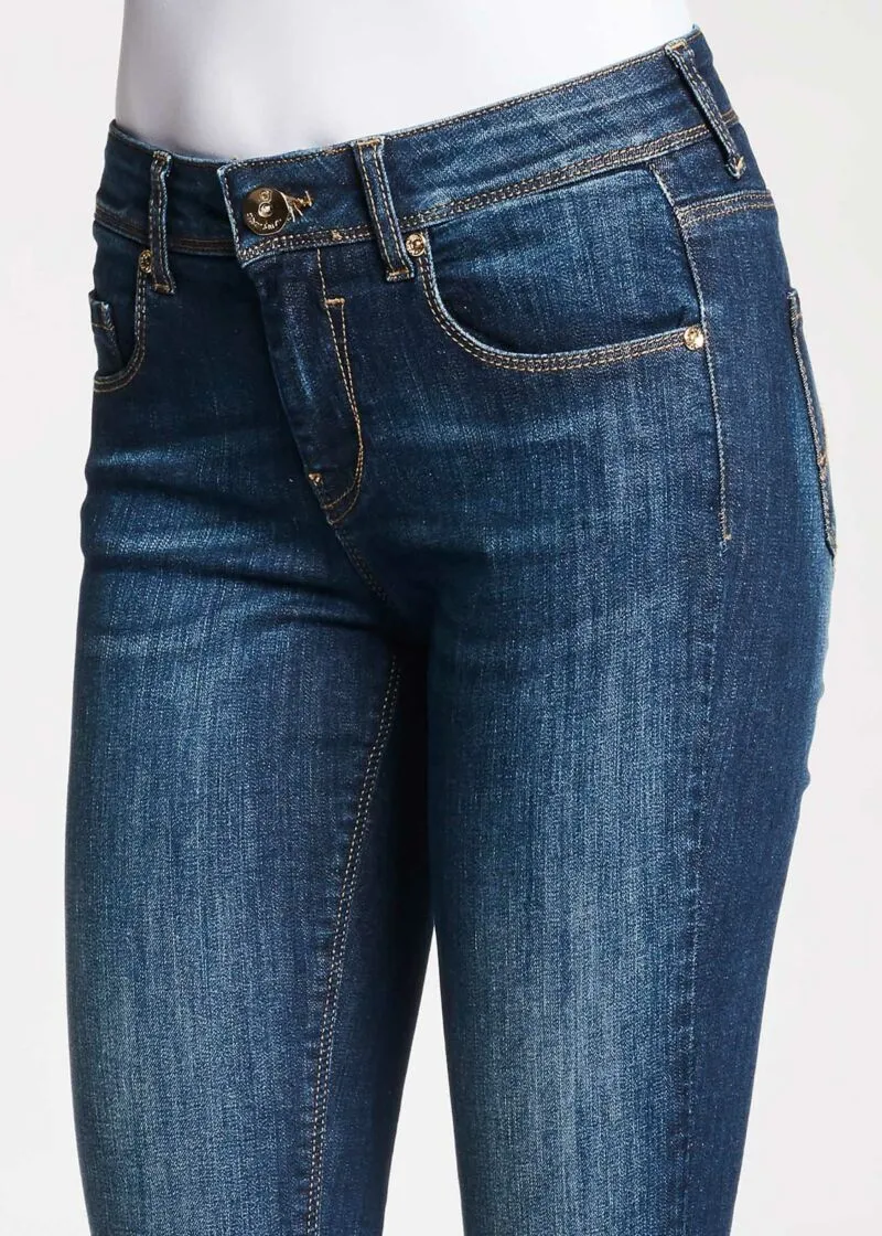 Jeans indaco medio