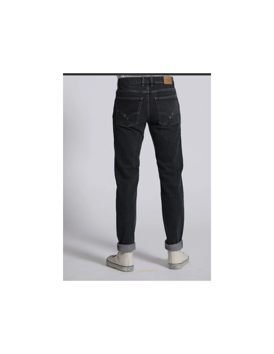 JEANS SLIM FIT IN COTONE BIOLOGICO "FINN"