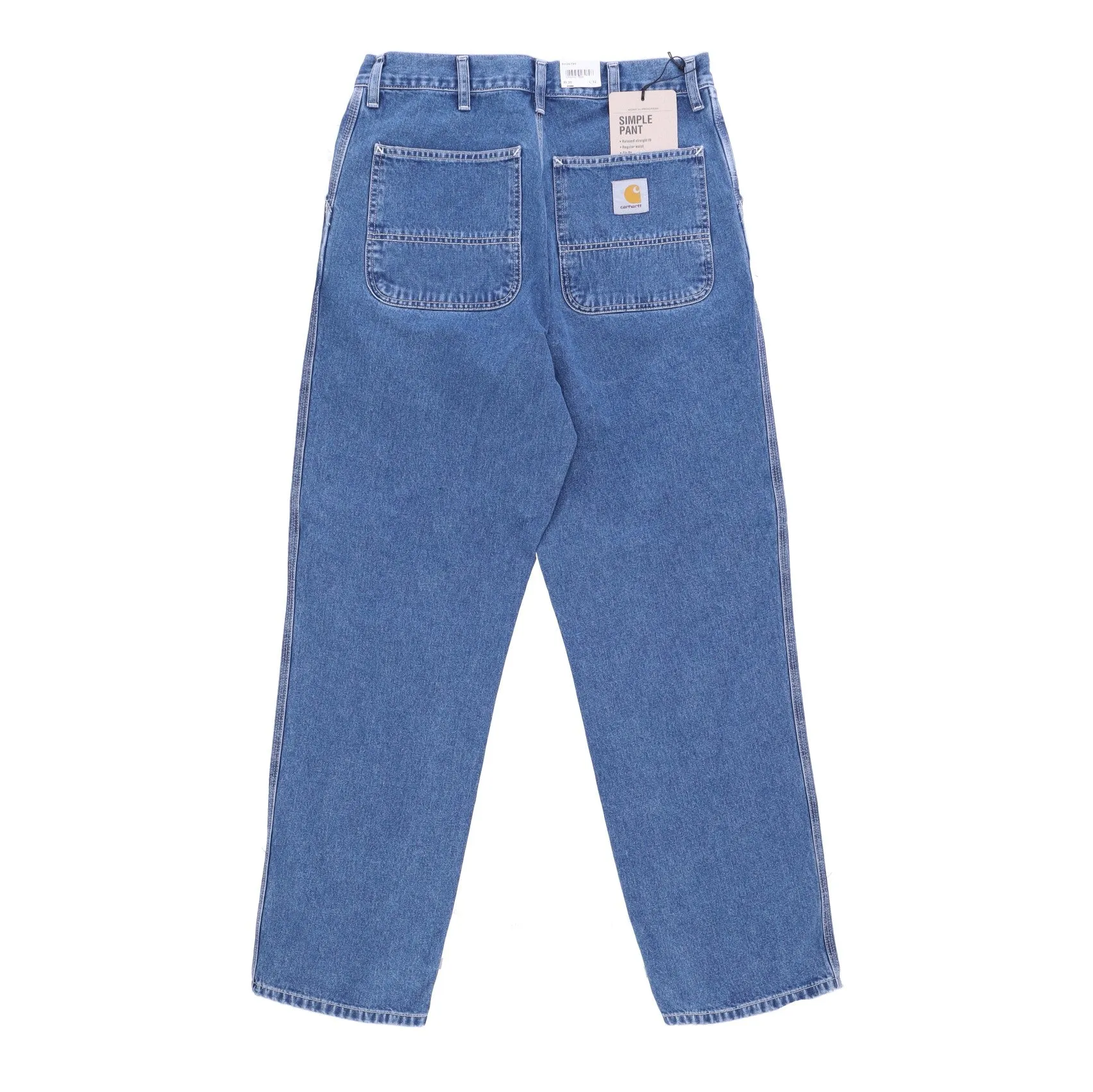 Jeans Uomo Simple Pant Blue Stone Washed