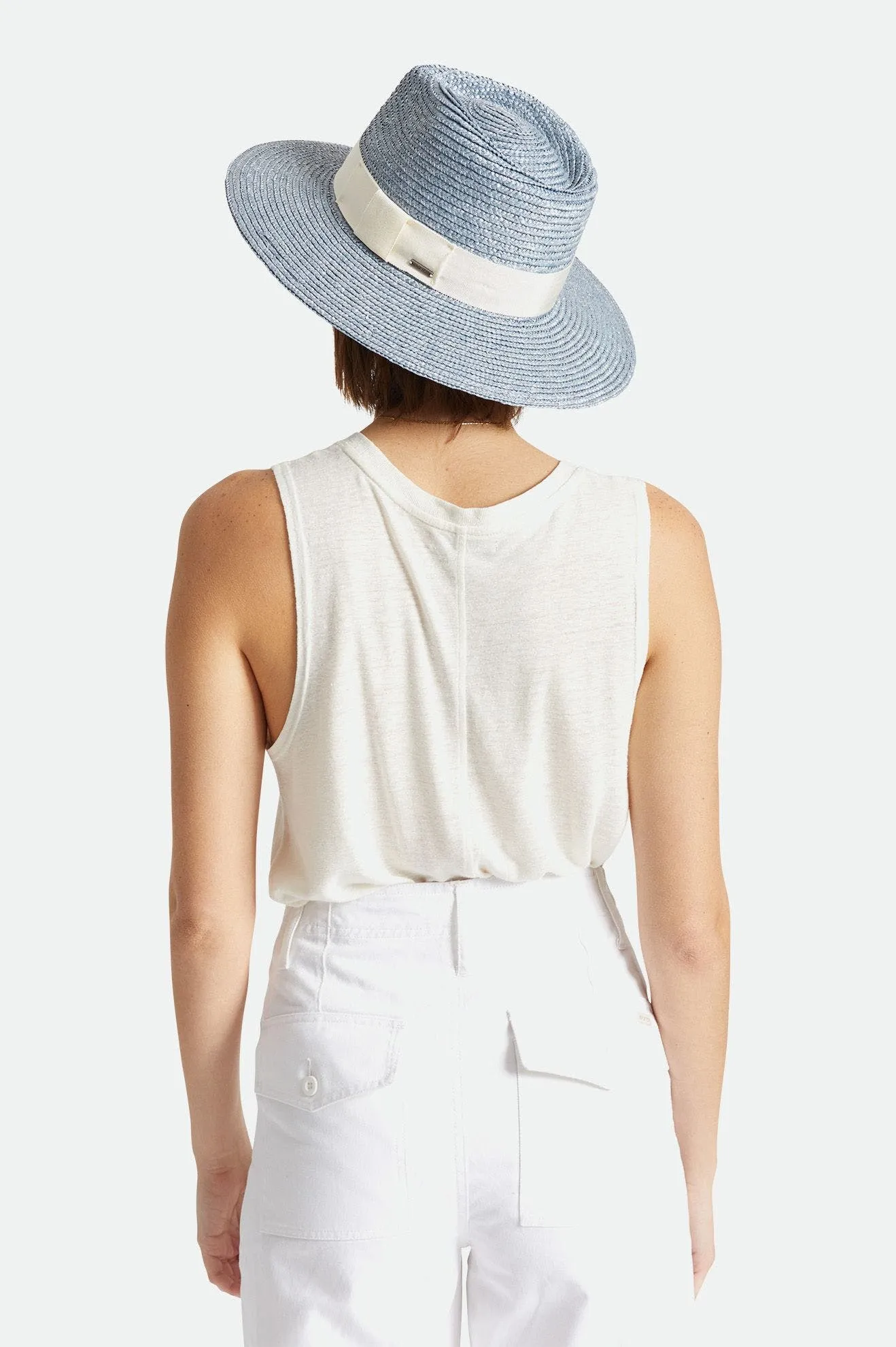JOANNA SHORT BRIM HAT - HAZE
