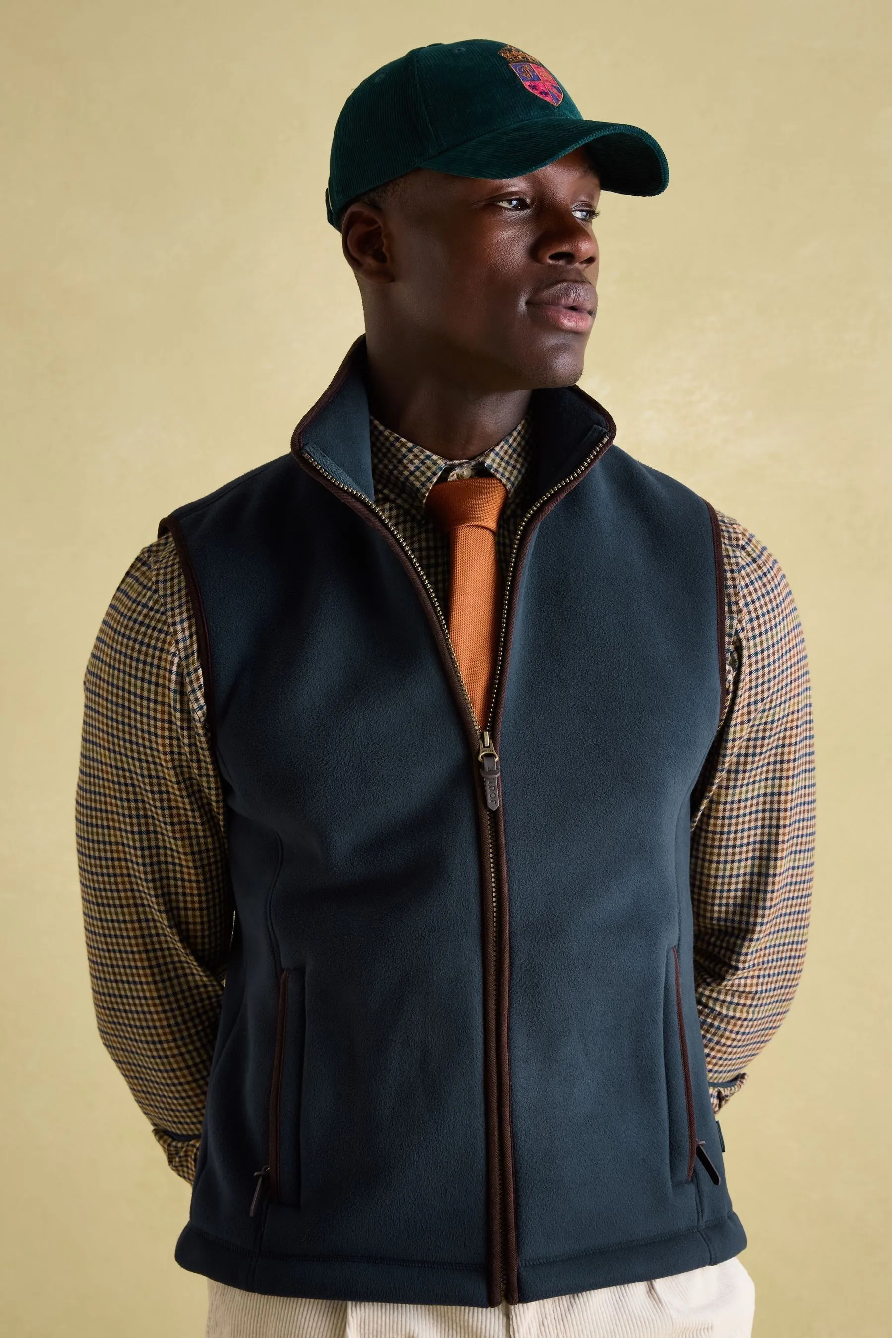 Joules Greenfield - Gilet in pile con zip    