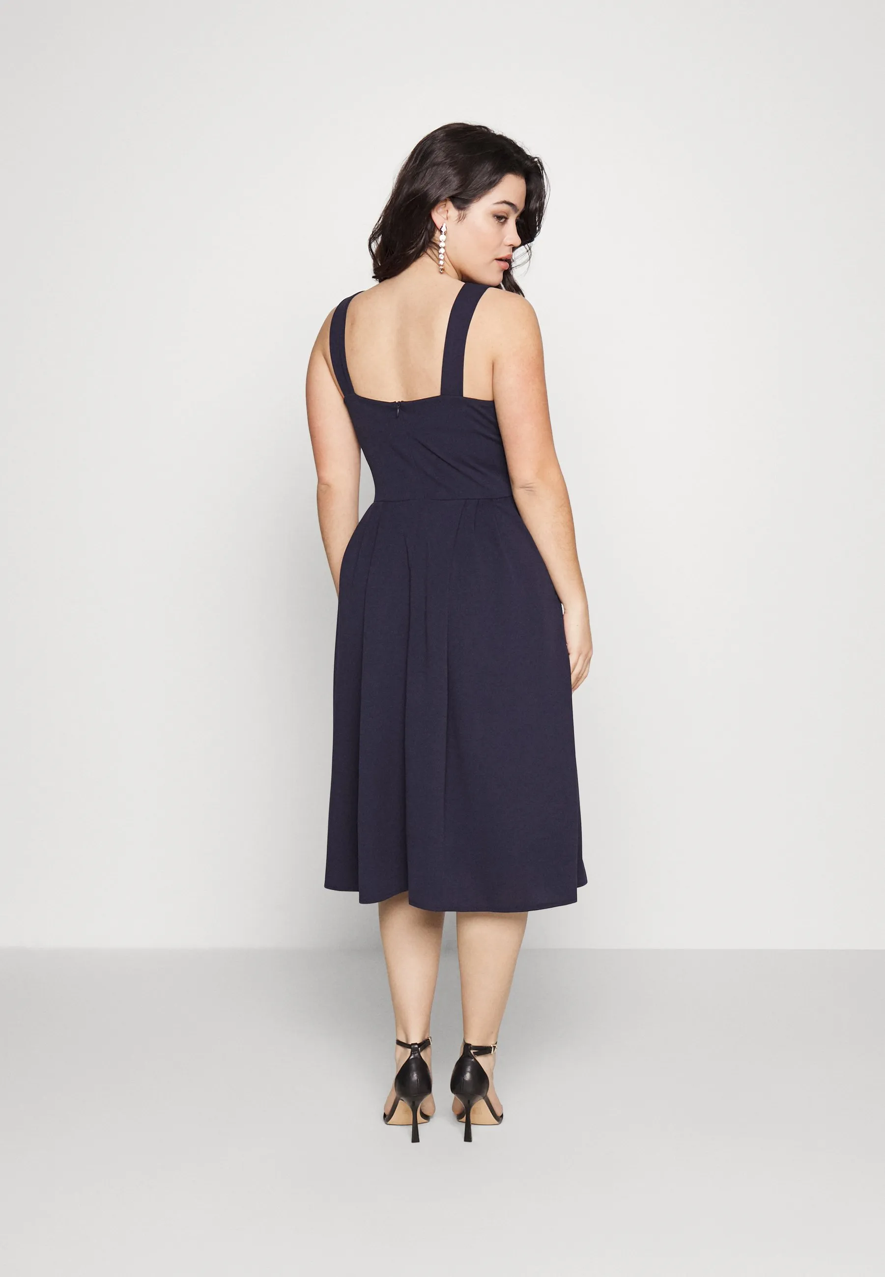 KANDY V NECK MIDI - Vestito estivo