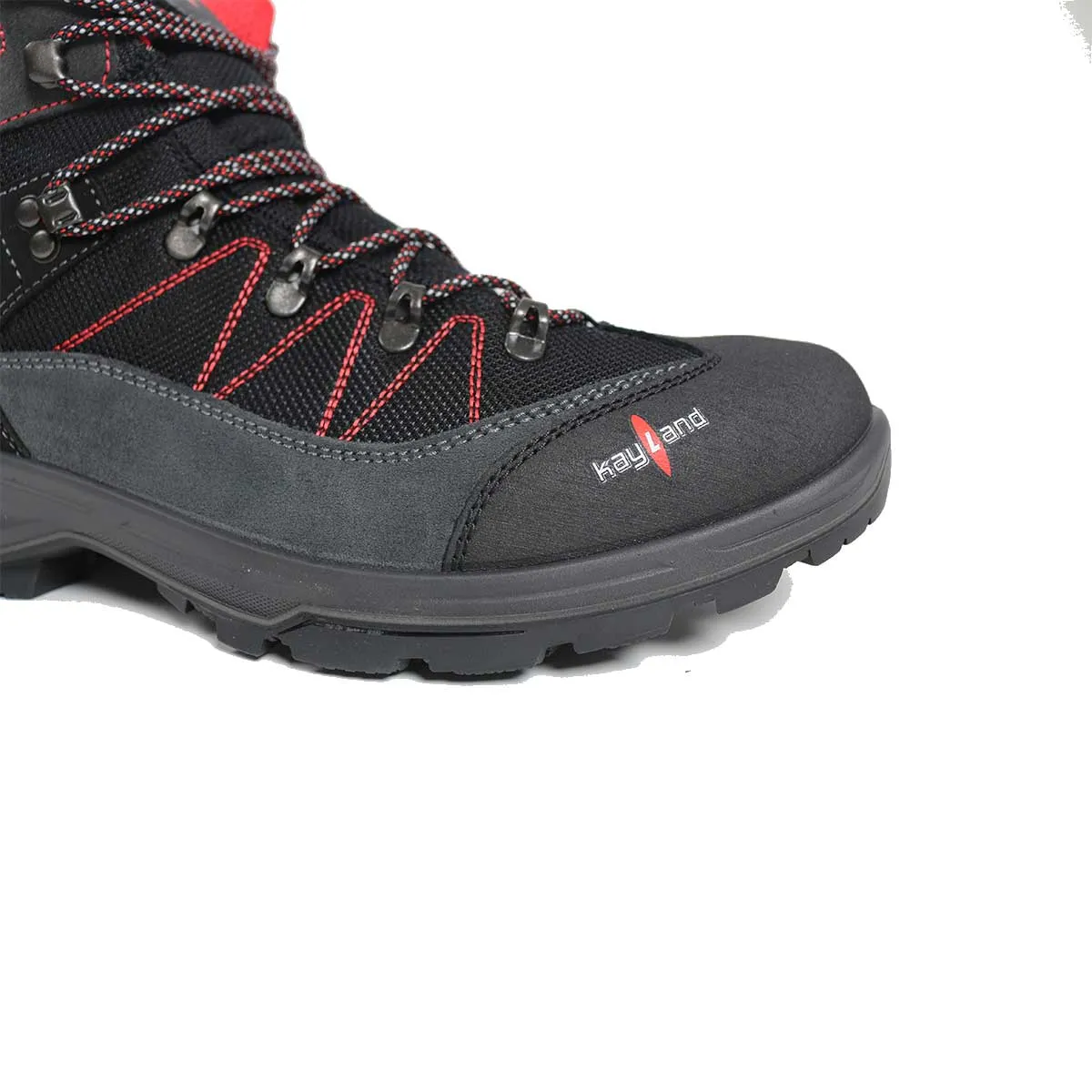 Kayland scarpe trekking uomo ascent evo gtx colore black red