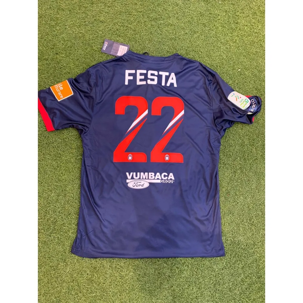 KIT RETRO' MAGLIA E PANTALONCINO FC CROTONE CALCIO  CELEBRAZIONE SERIE A