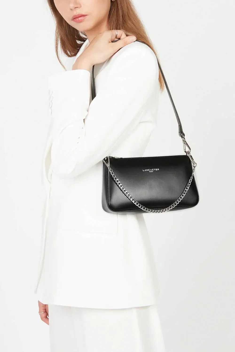 LANCASTER Borsa a spalla con zip