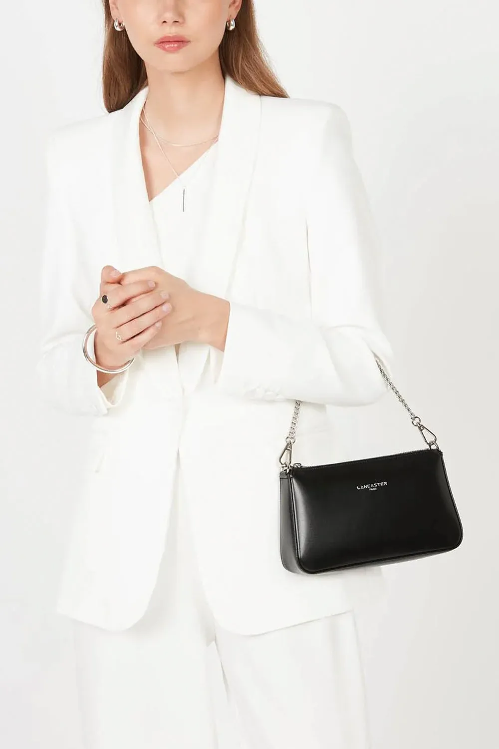 LANCASTER Borsa a spalla con zip