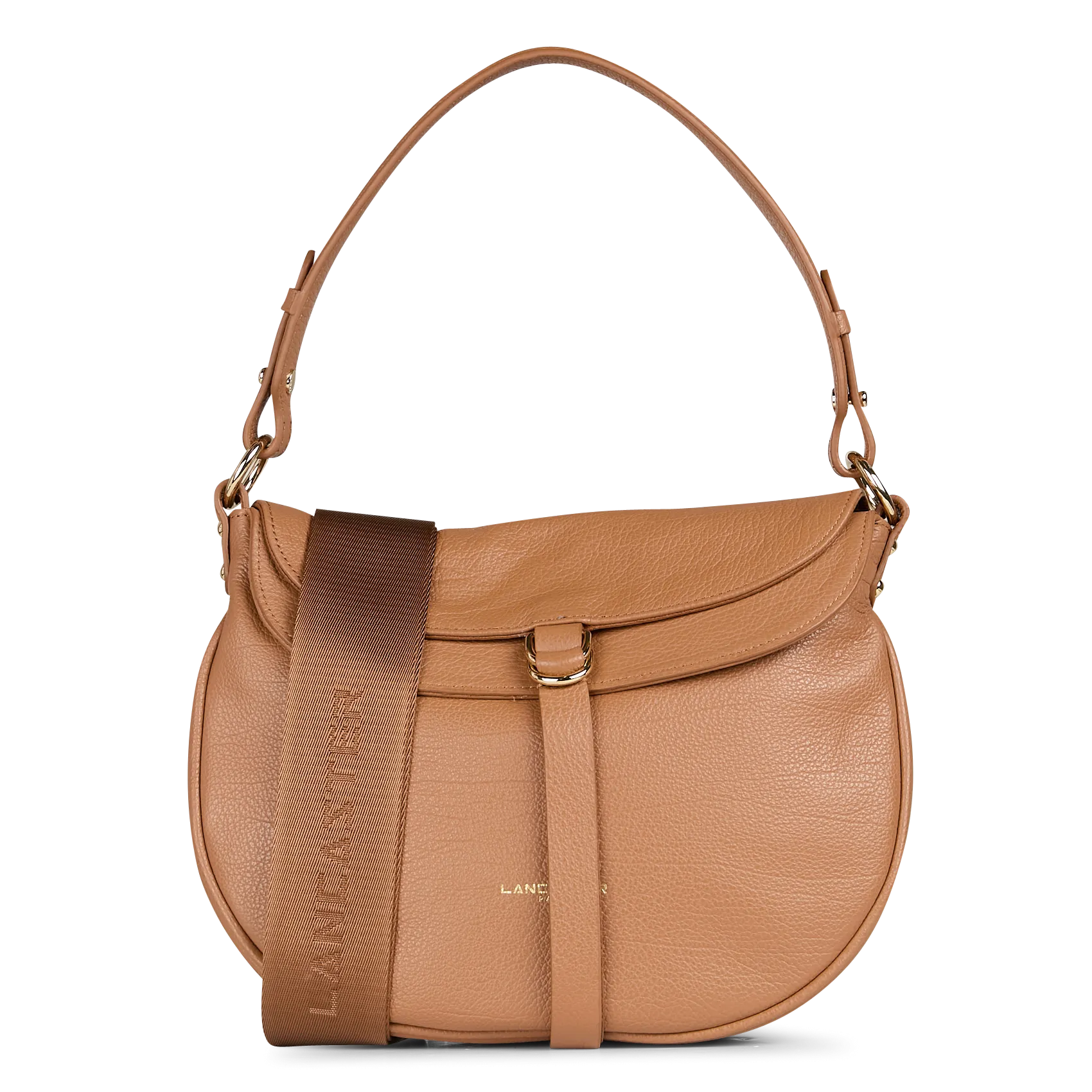  LANCASTER PARIS   DUNE GAIA - Borsa a bisaccia in pelle | Marrone