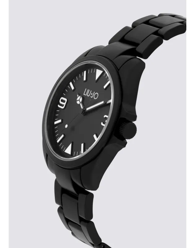 LIU JO - Orologio nero in bio ceramica