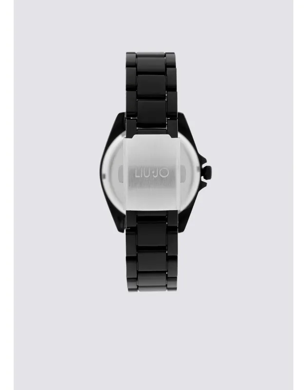 LIU JO - Orologio nero in bio ceramica